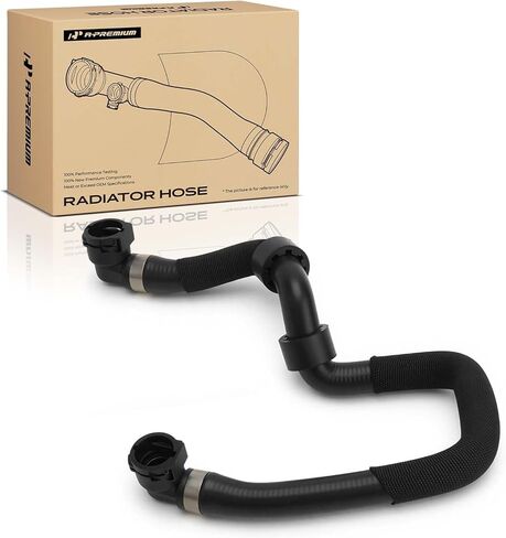 A-Premium Upper or Passenger Side Radiator Coolant Hose Compatible with BMW 535i, 535i xDrive, 535i GT, 535i GT xDrive, 740i, 740Li, 740Li xDrive, 640i, 640i Gran Coupe, 640i xDrive Gran Coupe in Kuwait