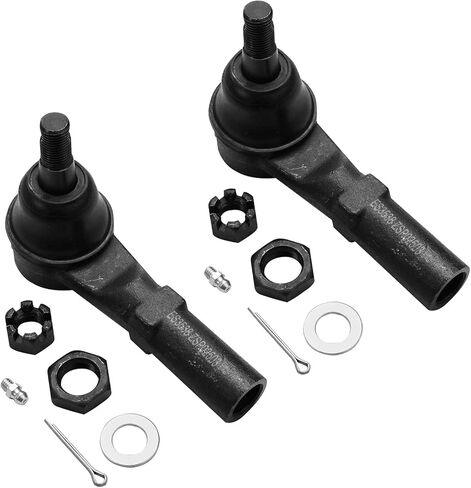 Detroit Axle - 4WD Front Outer Tie Rods Sway Bars for 2002-2005 Dodge Ram 1500 2 Outer Tie Rod End Links 2 Sway Bar End Links 2003 2004 Replacement in Kuwait