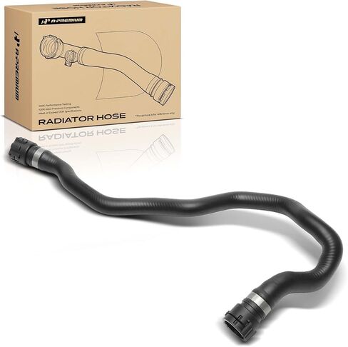 A-Premium Radiator Coolant Hose Compatible with BMW E60 525i 2004, E39 525i 2003, E39 525i 2001-2002, E39 528i 1996-2000, E39 530i 2001-2003, 2.5L 2.8L 3.0L, Replace# 11531438634 in Kuwait