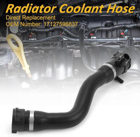 17127596837 CHR0590 Radiator Coolant Hose 2011-2024 for BMW F20 F23 F22 F34 F30 F31 F36 F33 F32 125i 220i 320i 328i 420i 428i 428i xDrive Replacement # V203324 DWB132TT 509932 053054 99175 in Saudi Arabia