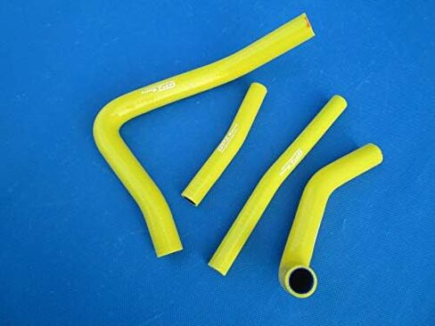 Silicone Radiator/coolant Hose for Suzuki RM250 RM 250 1996-2000 96 97 98 99 (Yellow) in Saudi Arabia
