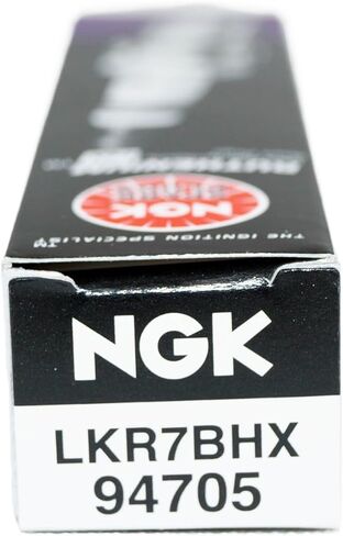 NGK 94705 LKR7BHX روثينيوم HX شمعات الإشعال متوافقة مع موديلات كرايسلر ودودج وجيب ورام وفولكس واجن وهيونداي وكيا ومرسيدس بنز (6 عبوات) in Kuwait