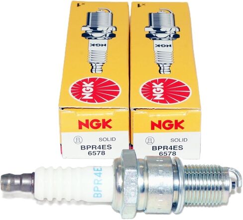 2 حزمة NGK شرارة التوصيل NGK BPR4ES كاواساكي 6578 تورو: 92070-7004 آرين (9873) in Kuwait