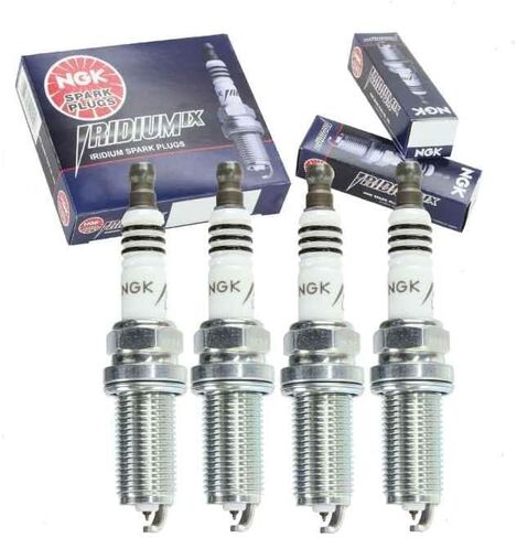 4 pc NGK Iridium IX Spark Plugs compatible with Chrysler 200 2.4L L4 2015-2017 in Kuwait