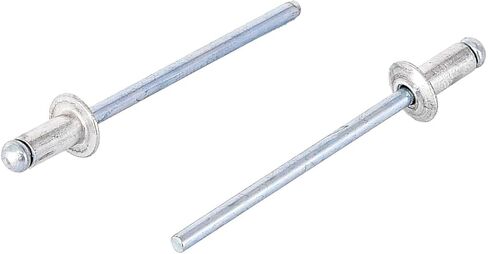 JEGS Hood And Deck Install Kit | Made In USA | Slotted Head | Kit Includes (10) Self-ejecting Fasteners, (10) Springs, (10) 90in.Brackets, (50) Steel, And (20) Aluminum Pop Rivets in Kuwait
