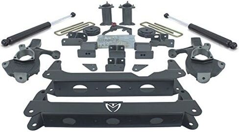 MaxTrac K941570 Suspension Lift Kit 7 in. Lift Incl. Steering Knuckles/Subframes/Rear Maxtrac Shocks/Brackets And Hardware Suspension Lift Kit in Saudi Arabia