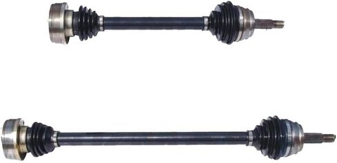 Replacement Pair Set 2 Front CV Axle Shafts For VW Jetta Rabbit Pickup Scirocco Mechanics Choice for Volkswagen in Saudi Arabia