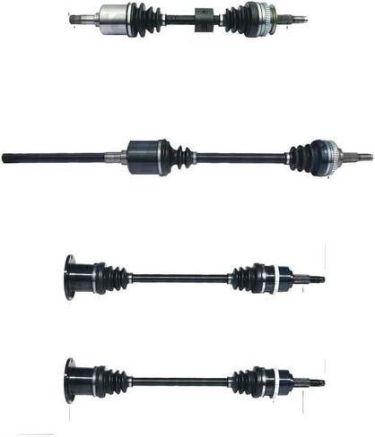 Replacement Set of Front and Rear CV Axle Shafts KIT fits Chrysler Dodge Plymuth AWD in Saudi Arabia