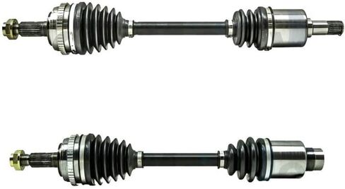 Replacement Pair Set of 2 Front CV Axle Shafts fits Honda Civic Hybrid 2003-2005 in Saudi Arabia