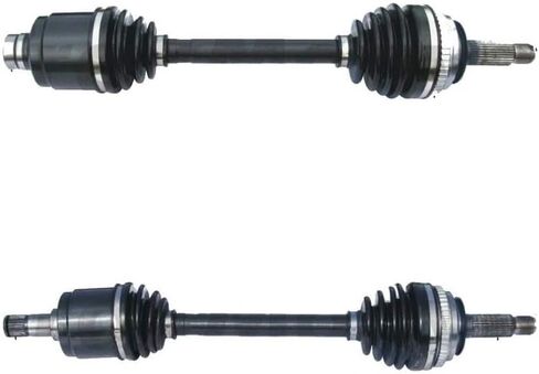 Replacement fits Honda Prelude FWD Pair of Front CV Axle Shafts Set Trans in Saudi Arabia