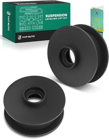 YHTAUTO 2.5 inch Rear Leveling Lift Kit Compatible with Ram 2500 2014-2022, Steel Spring Spacers Suspension Leveling Kit Set of 2 in Kuwait
