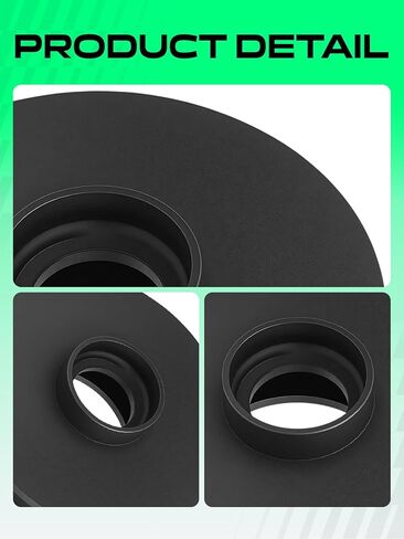 YHTAUTO 2.5 inch Rear Leveling Lift Kit Compatible with Ram 2500 2014-2022, Steel Spring Spacers Suspension Leveling Kit Set of 2 in Kuwait