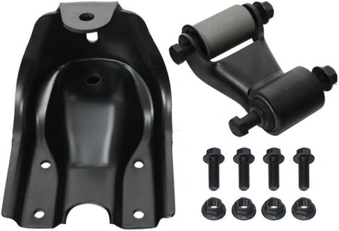 Rear Leaf Spring Shackle Hanger Bracket Pair Compatible with 1988–1997 Chevy/GMC C1500 C2500 – Replaces 722-102 in Saudi Arabia