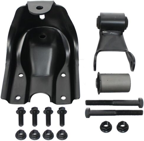Rear Leaf Spring Shackle Hanger Bracket Pair Compatible with 1988–1997 Chevy/GMC C1500 C2500 – Replaces 722-102 in Saudi Arabia