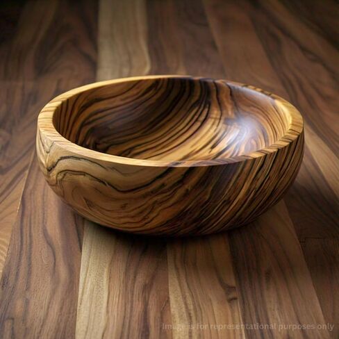 Black Limba 4" x 4" x 2" Kiln-Dried Hardwood Bowl Blank for Handcrafted Projects by Exotic Wood Zone in Saudi Arabia