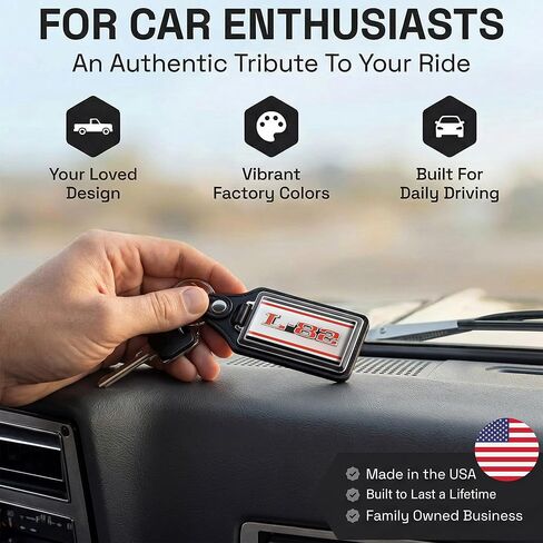 Brotherhood Car Key Chain for Corvette - Classic Models Keychain for Men and Women Gift Key Ring Key Chain - L-82-73-79 in Kuwait