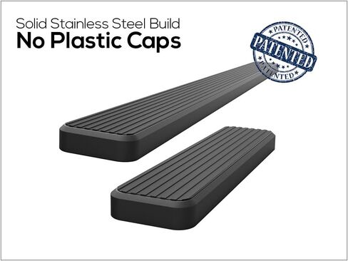 Tuxtreme Running Boards 6in Matte Black Compatible with Ram ProMaster 2014-2026 Full Size Van 118 inches Wheelbase 3 Door Only Stainless Steel (Nerf Bars Side Steps Side Bars) in Saudi Arabia
