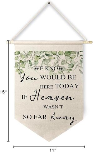 Qpenm funny wedding Canvas Hanging Pennant Flag Banner,ring bearer Hanging Wall Canvas Banner,Flower Girl canvas flag,wedding signs for children kids in Saudi Arabia