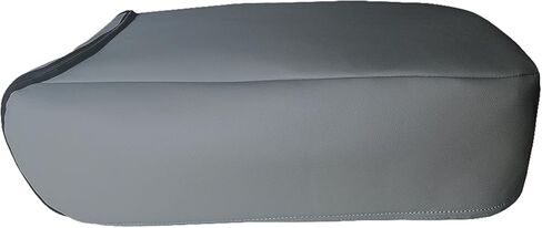 Car Center Console Seat Armrest Cover Replacement Zipper Design Compatible with Chevy Compatible with GMC Models 2007 2008 2009 2010 2011 2012 2013 2014, Dark Gray in Kuwait