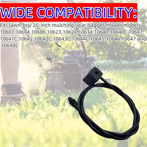 112-8818 Replacement 20" Rear Bagging & 22" Recycler Lawn Mower Brake Cable Fits Models 10603 10604 10642 20314 20316 20323 20330 20331 20338 20339 in Saudi Arabia
