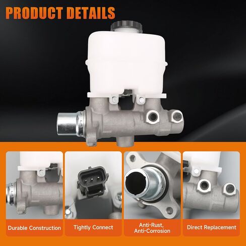 M630711 Brake Master Cylinder with Reservoir and Cap Compatible with Ford F-150 2010-2013 Expedition 2010-2014 Lincoln Navigator 2010-2014 Replace AL3Z2140A in Saudi Arabia