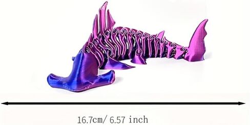 9PCS 3D Printed Dragon Figure Collection (9Pcs-Red+Blue) in Saudi Arabia