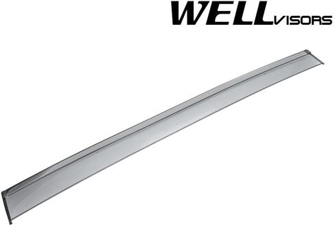 WellVisors Window Visors Wind Deflectors Compatible with Chrysler 2017-2022 Pacifica 2020-2022 Voyager with Black Trim Rain Guards 3-847CY002 in Kuwait