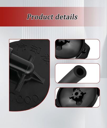 2PCS Coolant Overflow Reservoir Cap Compatible with Lexus RX350 RX450h,Compatible with Toyota (16405-31070 16405-0P040) in Saudi Arabia