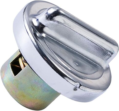 Motorcycle Fuel Gas Tank Cap, Leak-proof Twist & Lock Cover, Anti-rust Thickened Seal Ring Cap, Compatible with GY6 50cc 150cc 250cc Engine Tank ATV Moped Scooter Dirt Bike (Silver) in Saudi Arabia