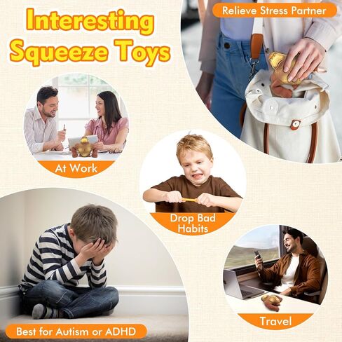 Squishy Monkey Toy,Stretchy Gorilla Toy,Elastic Stretchable, Monkey Squishy Fidget Toys for Anxiety Relief ADHD for Kids & Adults- Ideal Gift for Kids in Saudi Arabia