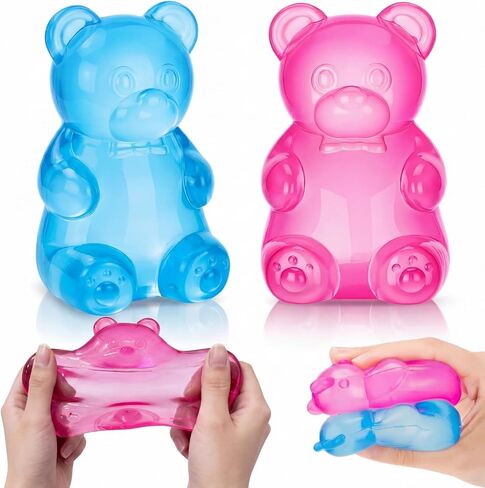 Halloscume 2 Pcs Slow Rising Stress Balls for Adults, Dachshund Solid Textured Fidget Stress Anxiety Relief Sensory Squeeze Ball for ADHD Office Mental Health Gifts Prizes Autism Party Favors in Saudi Arabia