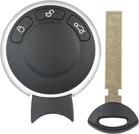 استبدال Vurkcy Key Fob لـ 2006-2014 Mini Cooper/ 11-14 Cooper Countryman/ 13-14 Cooper Paceman Car التحكم عن بعد للدخول بدون مفتاح، KR55WK49333، 3 أزرار in Kuwait