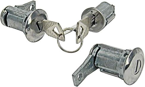 Compatible/Replacement Ignition & Doors Lock Set 1961-64 Galaxie 1962-65 Fairlane 1964-65 Falcon 66-77 Bronco & More (LCK1) in Saudi Arabia