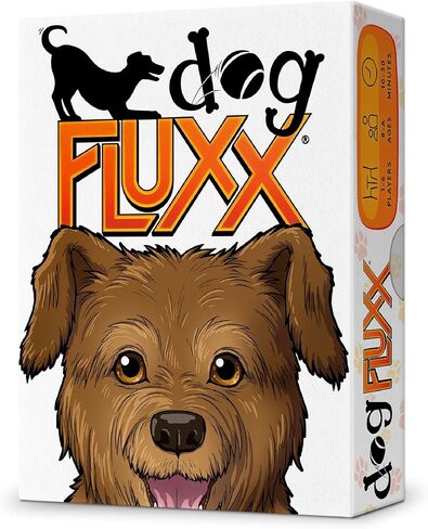 Looney Labs Dog Fluxx Card Game - Playful Dog Themed Family Card Game with Ever Changing Rules in Kuwait