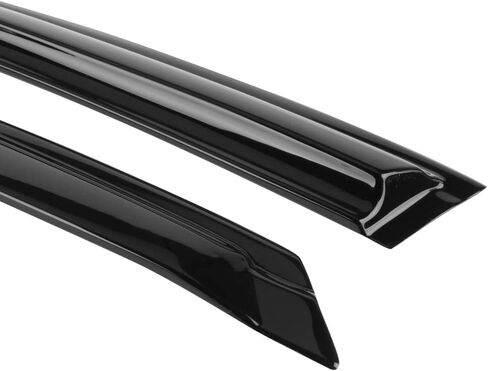FREEMOTOR802 Tape-on Window Visors, Compatible with 2018-2025 Honda Accord 10th 11th Gen Sedan, Mugen Style Smoke Tinted Acrylic 4 Pieces Side Wind Deflectors Rain Guards Vent Visors in Kuwait