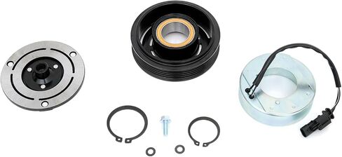 FKG AC Compressor Clutch Assembly Repair Kit 158271 Fit for 2012-2015 Chevy Cruze (L4 1.4L Only) in Kuwait