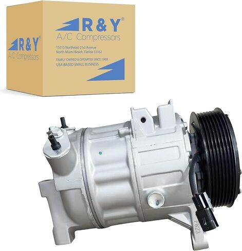 ضاغط تكييف هواء السيارة الجديد وقابض مكيف الهواء RYC AFH667 (يناسب نيسان باثفايندر 3.5 لتر 2016-2020؛ يناسب إنفينيتي QX60 3.5 لتر 2016-2020. طراز الضاغط: DCS171C) in Kuwait