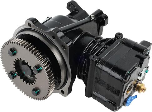 Air Brake Compressor Compatible with Detroit Diesel Series 60 14L, Replace R23535534 23535534 5016614 in Saudi Arabia
