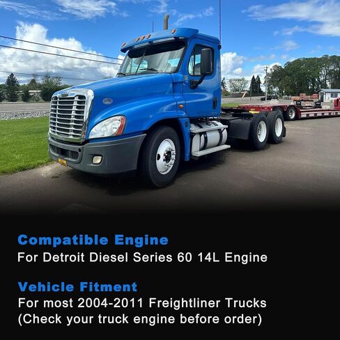 Air Brake Compressor Compatible with Detroit Diesel Series 60 14L, Replace R23535534 23535534 5016614 in Saudi Arabia