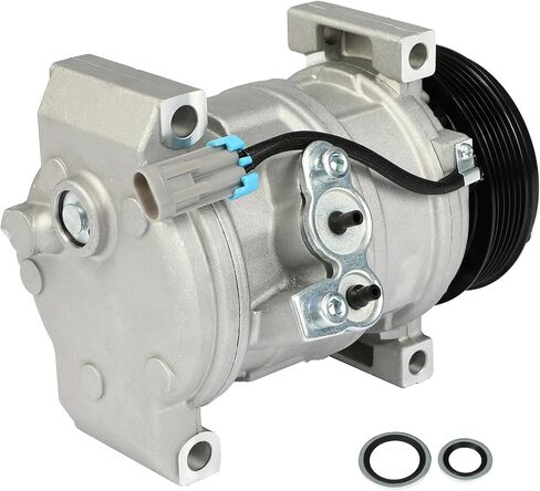 cciyu AC Compressor Fit for Chevrolet Express 1500/2500/3500 for GMC Savana 1500/2500/3500 4.3L 4.8L 5.3L 6.0L 6.6L AC Compressor for Car 77348 78348 in Kuwait