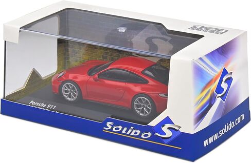 سوليدو 1:43 مقياس بورش GT3 بجولة حمراء 2023 دييكاست موديل S4316501 in Kuwait