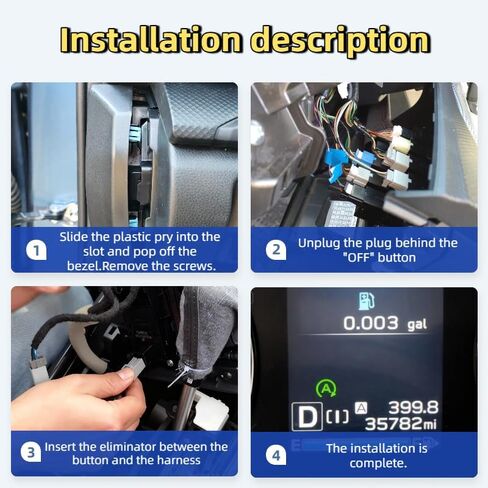 Auto Start Stop Eliminator/Disable for Subaru Forester 5th Gen 2019 2020 2021 2022 2023 2024 2025 Auto Stop-Start Device Cable Engine System Canceler Eliminato in Saudi Arabia