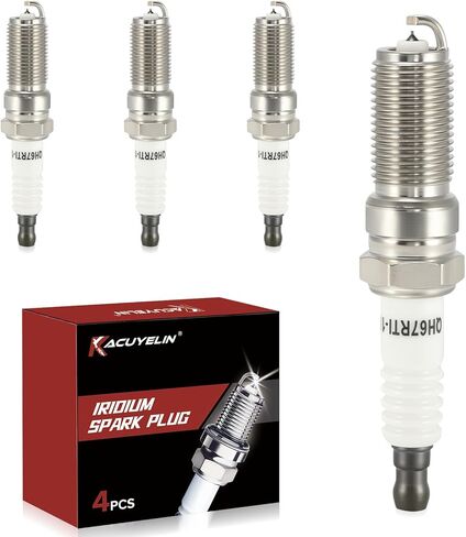 Iridium Spark Plugs Set of 4 Compatible with 06 07 08 09 10 Chevy Cobalt HHR Malibu Pontiac G5 G6 Saturn Aura Ion Sky Vue 2.2 2.4,Chevy Colorado GMC Canyon 2.8L Replaces #91418 41-114,ILTR5E11 in Saudi Arabia