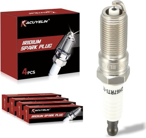 Iridium Spark Plugs Set of 4 Compatible with 06 07 08 09 10 Chevy Cobalt HHR Malibu Pontiac G5 G6 Saturn Aura Ion Sky Vue 2.2 2.4,Chevy Colorado GMC Canyon 2.8L Replaces #91418 41-114,ILTR5E11 in Saudi Arabia