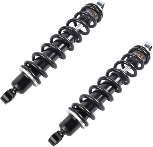 2PCS Front Shock Absorber Suspension Kit AM130448 Replacement for John Deere 4X2, 6X4, Trail, Worksite, 4X2 Turf, Military 6X4, TH 6X4, TS 4X2, TX Turf, TX Gator - Unadjustable in Saudi Arabia