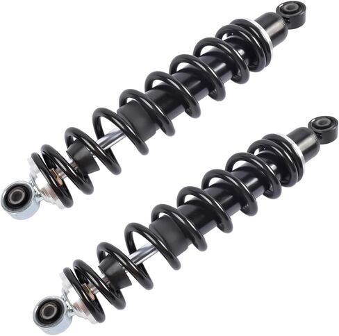 2PCS Front Shock Absorber Suspension Kit AM130448 Replacement for John Deere 4X2, 6X4, Trail, Worksite, 4X2 Turf, Military 6X4, TH 6X4, TS 4X2, TX Turf, TX Gator - Unadjustable in Saudi Arabia