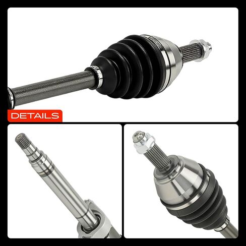 A-Premium CV Axle Shaft Assembly Compatible with Mini R60 Series Cooper Countryman 2011-2016 1.6L, R60P Series Cooper Paceman 2013-2016 1.6L, Automatic Transmission, Front Right Passenger Side in Kuwait
