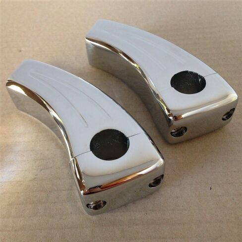 SMT-Chrome Handlebar Pullback Risers Compatible With Kawasaki Vulcan 800 900 1500 1600 1700 2000 Classic 1'' [B075VLRDG3] in Kuwait