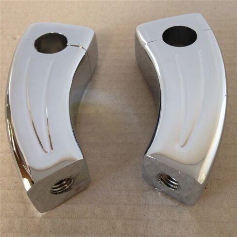 SMT-Chrome Handlebar Pullback Risers Compatible With Kawasaki Vulcan 800 900 1500 1600 1700 2000 Classic 1'' [B075VLRDG3] in Kuwait