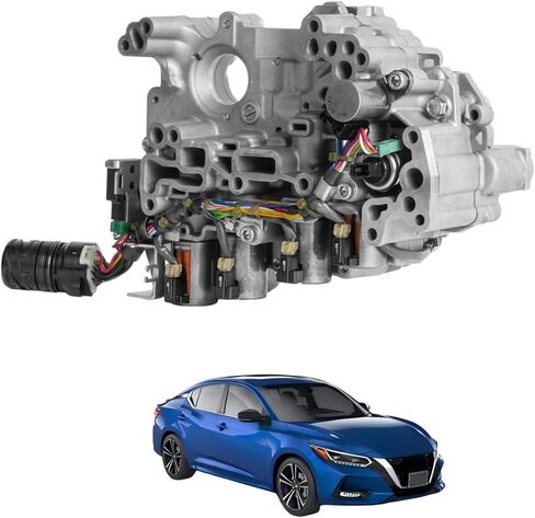 RE0F11A Transmission Valve Body with Solenoids Compatible With 2013-2019 Nissan Sentra，2013-2019 Versa，1.6L 1.8L Replace # JF015E, 31705-X428B in Saudi Arabia